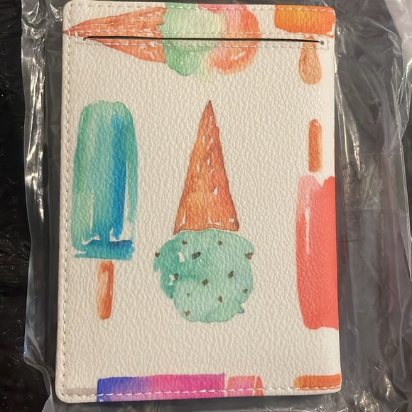 Kate spade passport holder ice  shore street ice cream - Picture 2 of 6